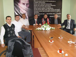 Belediye Ba�kan�m�z Sn. Suat Sayg�n'a Ziyaret