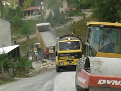 Güneytekke Mahalle Yolu Asfaltland