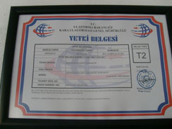 �enpazar Belediye Terminal Belgemizi Ald�k