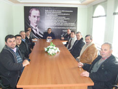 �enpazar Taksi Esnaf�m�zla Toplant�