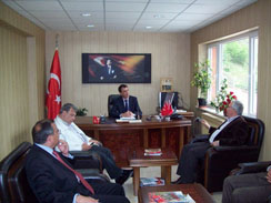 Sn. Hakk� KÖYLÜ �lçemizi Ziyaret Etti