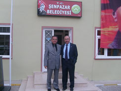 Sn. Mehmet SERDARO�LU Belediyemizi Ziyaret Etti