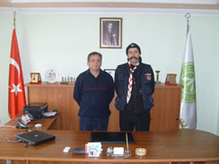 Türkiye �zcilik Federasyonu Ba�kan�ndan Ziyaret